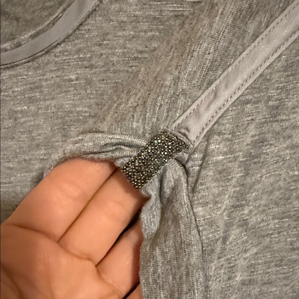 WHBM Gray Women's Top - Picture 3 of 3